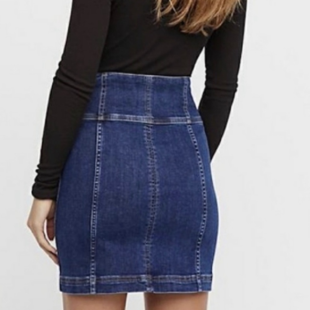 Free People Femme Corset
Denim Skirt 6 - Picture 3 of 10